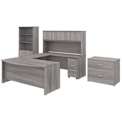 Bush Business Furniture Studio C Desk/Hutch/Bookcase/File Cabinet1