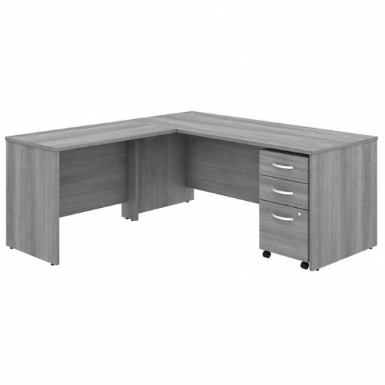 Bush Business Furniture Studio C 72W X 30D L Shaped Desk With Mobile File Cabinet And 42W Return1