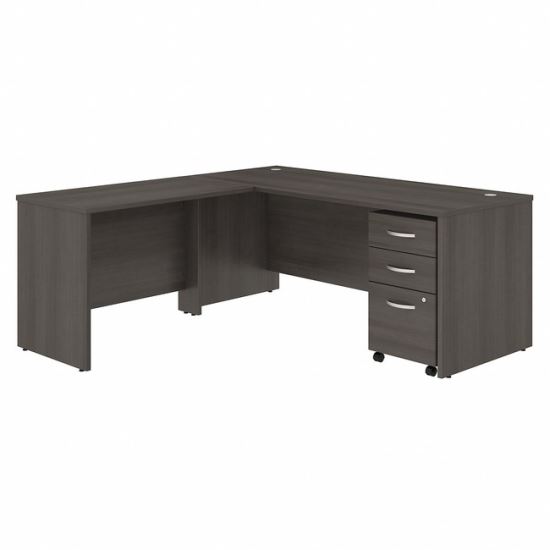 Bush Business Furniture Studio C 72W X 30D L Shaped Desk With Mobile File Cabinet And 42W Return1