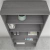 Bush Business Furniture Studio C 5 Shelf Bookcase with Doors8