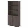 Bush Business Furniture Studio C 5 Shelf Bookcase with Doors1