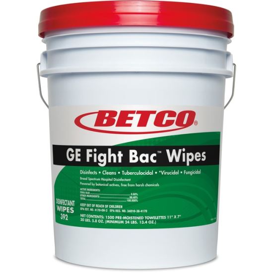 Betco GE Fight Bac Disinfectant Wipes1