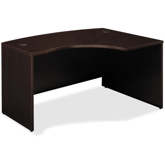 Bush Business Furniture Series C 60W x 43D RH L-Bow Desk Shell in Mocha Cherry1