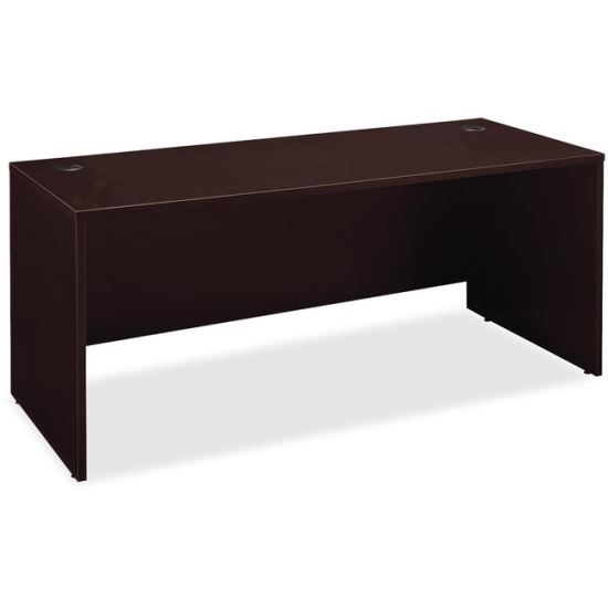 Bush Business Furniture Series C 72W x 30D Desk Shell in Mocha Cherry1