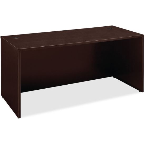 Bush Business Furniture Series C 66W Desk Shell in Mocha Cherry1