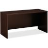 Bush Business Furniture Series C60W x 24D Desk/Credenza/Return in Mocha Cherry1