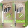 ReVolution Ballpoint Pen, Retractable, Medium 1 mm, Black Ink/Semi-Clear Barrel, 48/Pack1