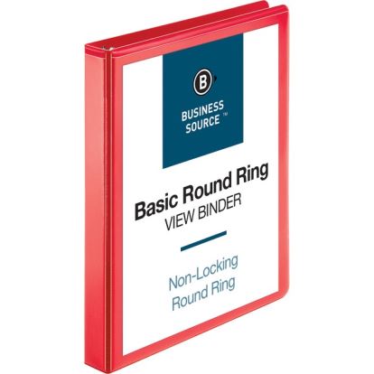 Business Source Round Ring Binder1