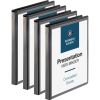 Business Source Standard View Round Ring Binders1