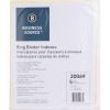 Business Source Buff Stock Ring Binder Indexes2