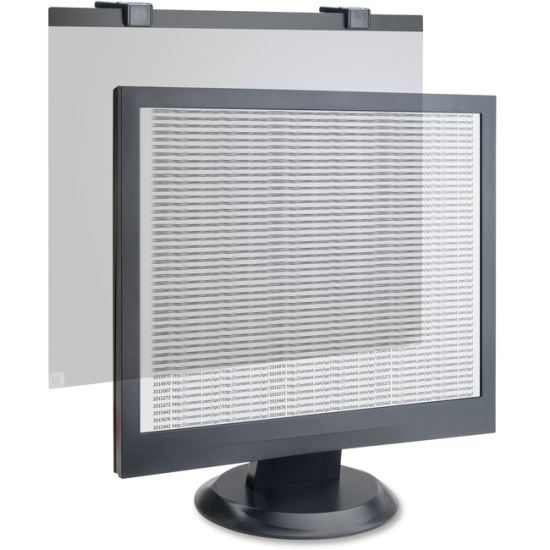 Business Source LCD Privacy/Antiglare Filter Black1