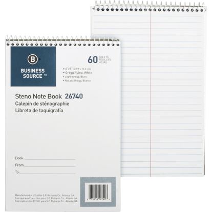 Business Source Steno Notebook1