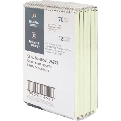 Business Source Wirebound Steno Notebook3