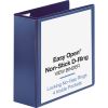 Business Source Easy Open Nonstick D-Ring View Binder1