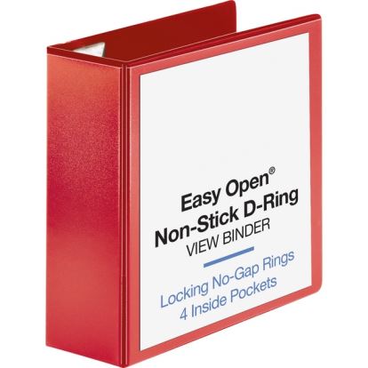 Business Source Red D-ring Binder1