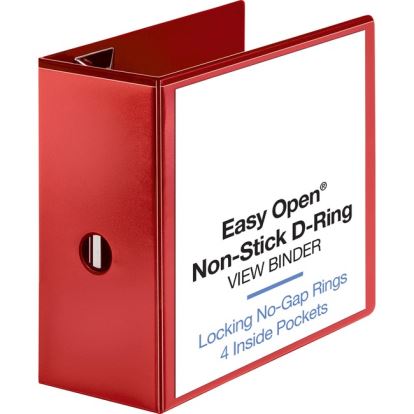 Business Source Red D-ring Binder1
