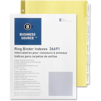 Business Source Insertable Tab Indexes1
