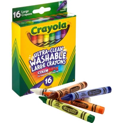 Crayola Ultra-Clean Washable Large Crayons1