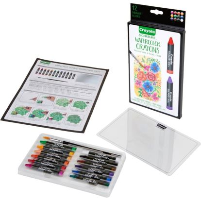 Crayola Signature Premium Watercolor Crayons1