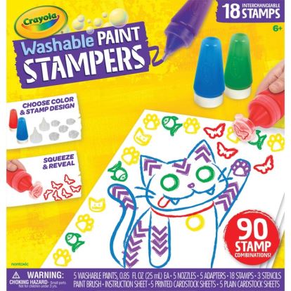 Crayola Washable Paint Stampers Set1