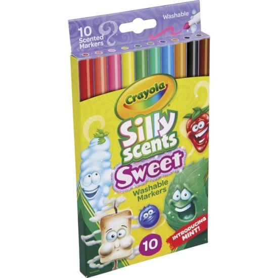 Crayola Silly Scents Slim Scented Washable Markers1