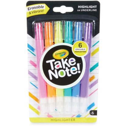 Crayola Take Note Erasable Highlighters1