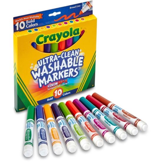 Crayola Tropical Colors Pack Washable Markers1