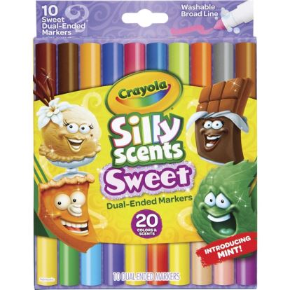 Crayola Silly Scents Sweet Dual-Ended Markers1