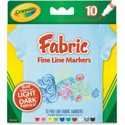 Crayola Bright Fabric Markers1