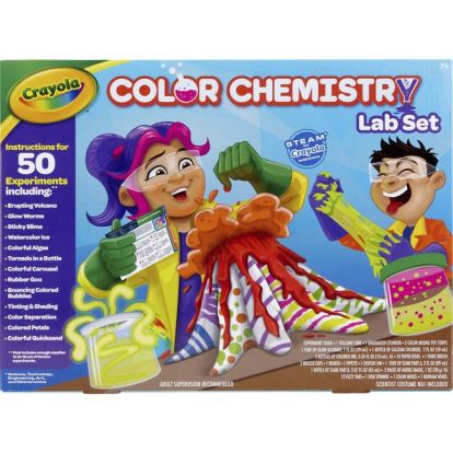 Crayola Chemistry Lab Set Steam Toy 50 Colorful Experiments1