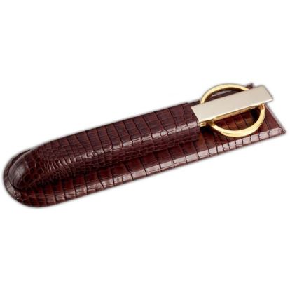Dacasso Crocodile Embossed Leather Library Set1