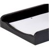 Dacasso Crocodile Embossed Leather Letter Tray4