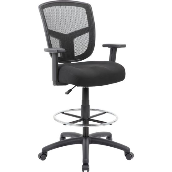 Boss Stool, Mesh, Black1