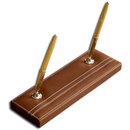 Dacasso Rustic Leather Pen Stand1