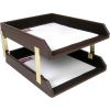 Dacasso Leather Double Legal-Size Trays3