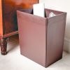 Dacasso Leather Waste Basket3