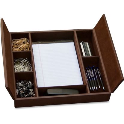 Dacasso Leather Conference Room Organizer1
