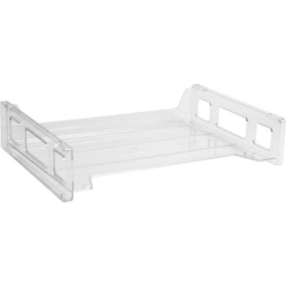 Business Source Side-loading Stackable Letter Trays1