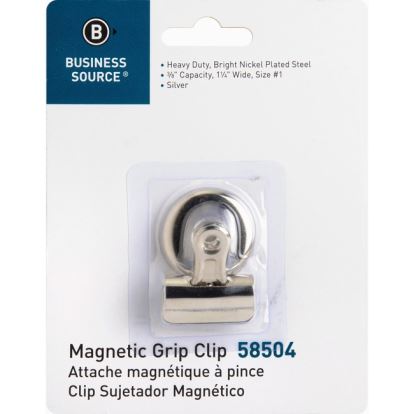 Business Source Magnetic Grip Clips1