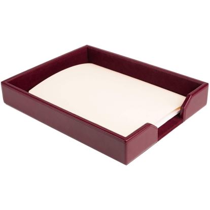 Dacasso Bonded Leather Letter Tray1