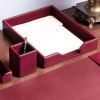 Dacasso Bonded Leather Letter Tray4
