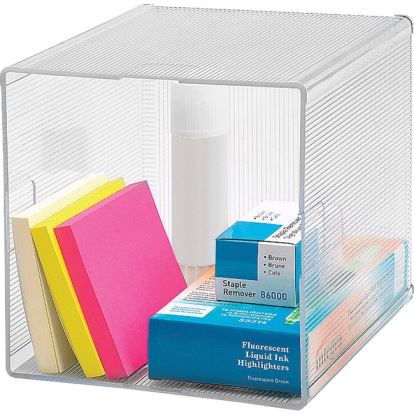 Business Source Clear Cube Storage Cube Organizer1