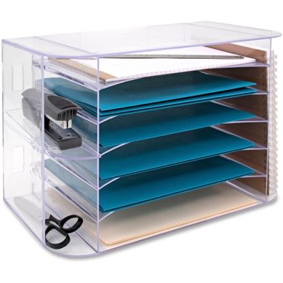 Business Source 6-tray Jumbo Desk Sorter1