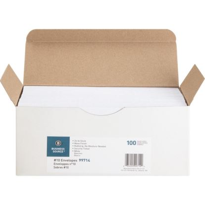 Business Source No. 10 Peel-to-seal Security Envelopes1