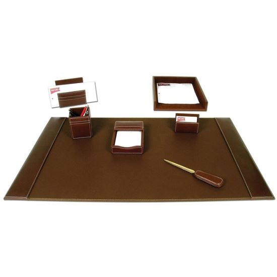 Dacasso Rustic Leather Desk Set1