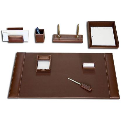 Dacasso Rustic Leather Desk Set1