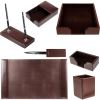Dacasso Bonded Leather Desk Set3