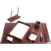 Dacasso Bonded Leather Desk Set4