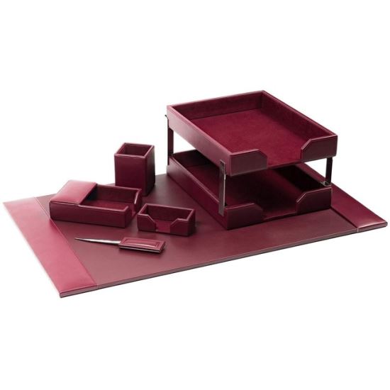 Dacasso Bonded Leather Desk Set1