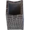 Protacini Castlerock Gray Italian Patent Leather 7-Piece Desk Set5